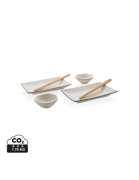 Vajilla de sushi Ukiyo para dos