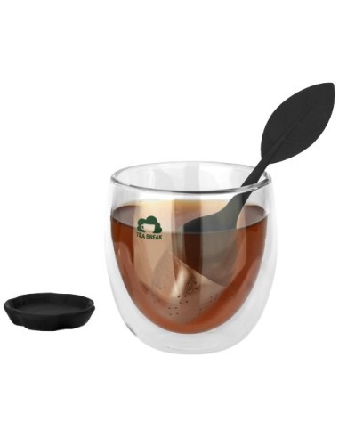 Set de té con taza y colador "Spring"