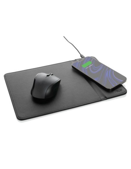 Alfombrilla de carga inalámbrica RCS PU reciclada 10W
