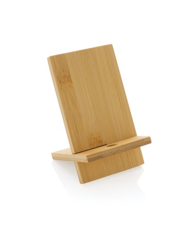 Soporte para teléfono de bambú FSC® en caja...