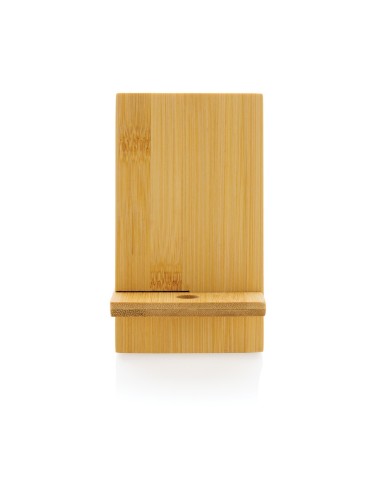 Soporte para teléfono de bambú FSC® en caja...