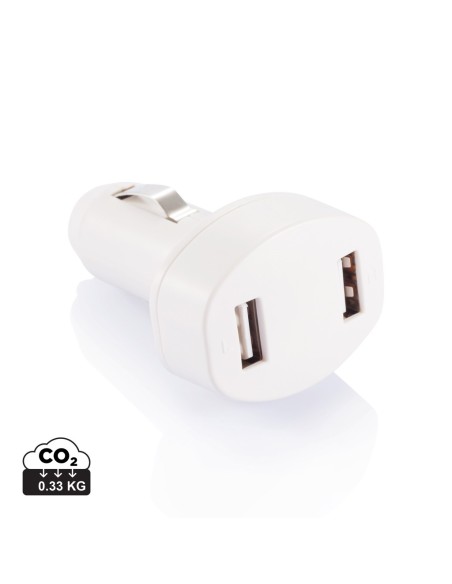 Cargador USB doble para coche