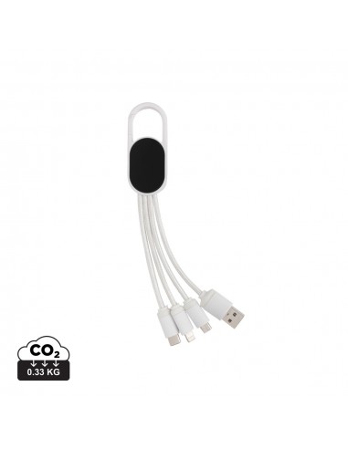 Cable 4 en 1 con clip