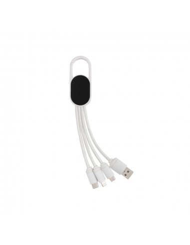 Cable 4 en 1 con clip