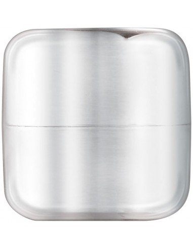 Cubo metalico de balsamo labial sin SPF ni cera Rolli