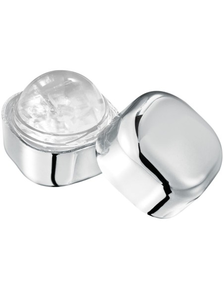 Cubo metalico de balsamo labial sin SPF ni cera Rolli