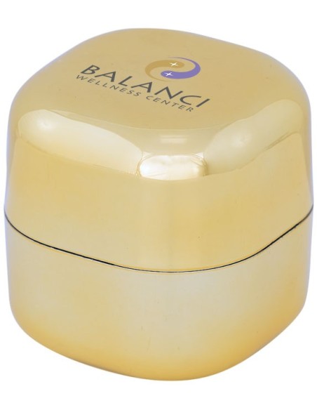 Cubo metalico de balsamo labial sin SPF ni cera Rolli