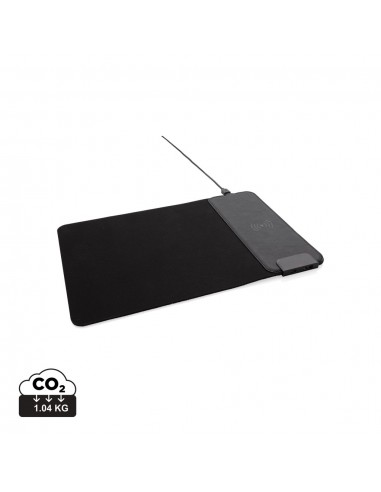 Alfombrilla con carga inalámbrica de 15W y...