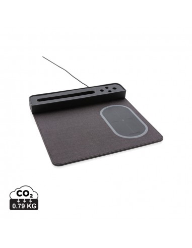 Alfombrilla de ratón con carga inalámbrica 5W
