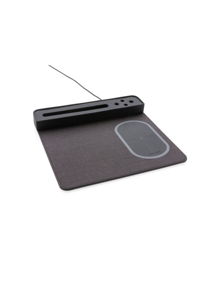 Alfombrilla de ratón con carga inalámbrica 5W