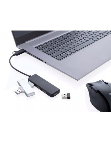 Puerto USB RCS de plástico reciclado con doble...