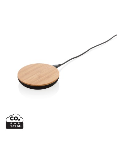Cargador inalámbrico 5W bambú X