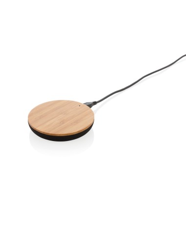 Cargador inalámbrico 5W bambú X