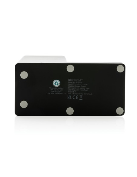 Cargador Ontario 10W de plástico reciclado y RCS