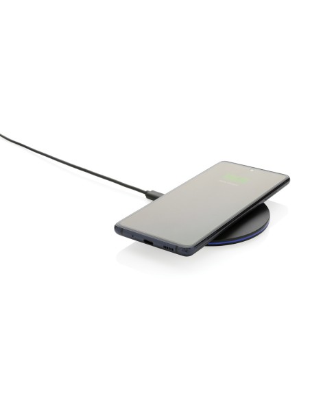 Cargador rápido inalámbrico 15W de plástico reciclado RCS