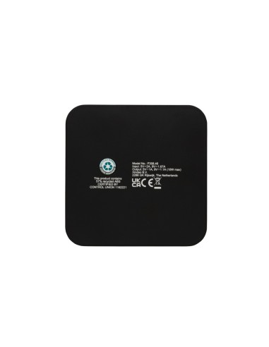 Cargador Inalámbrico 10W plástico reciclado RCS