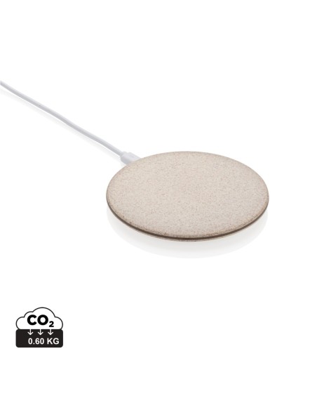 Cargador inalámbrico 5W de paja de trigo