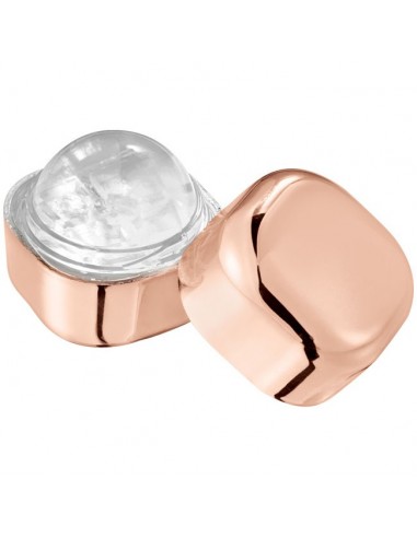 Cubo metalico de balsamo labial sin SPF ni cera Rolli