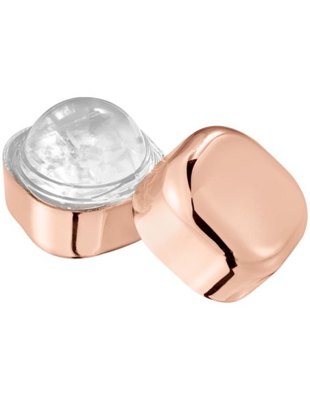Cubo metalico de balsamo labial sin SPF ni cera Rolli