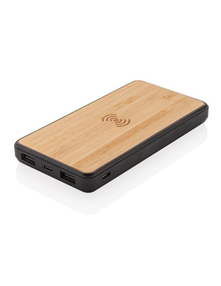 Powerbank inalámbrico 8000 mAh plástico reciclado RCS
