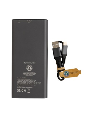Powerbank Terra RCS 20W aluminio reciclado...