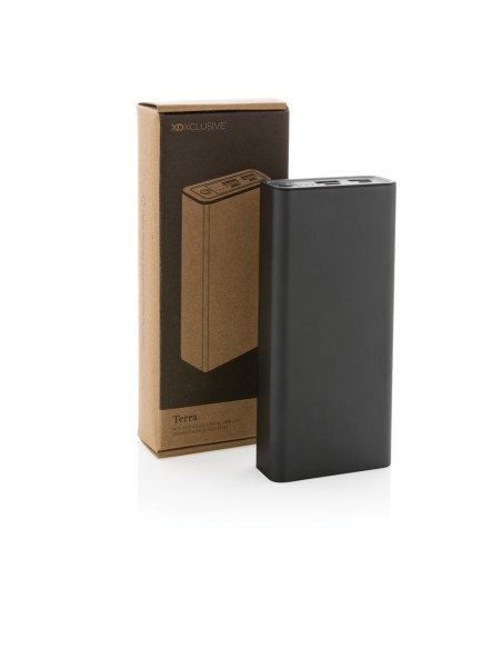 Powerbank Terra RCS 20W aluminio reciclado 20.000 mAh