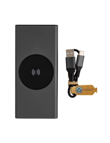 Powerbank 10W Terra RCS aluminio reciclado 18W