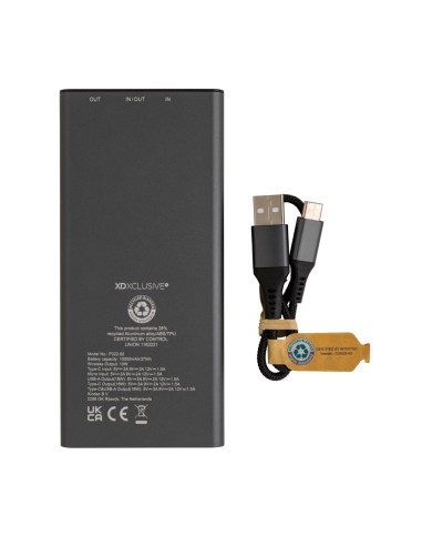 Powerbank 10W Terra RCS aluminio reciclado 18W
