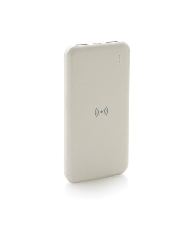 Powerbank inalámbrico de plástico reciclado...