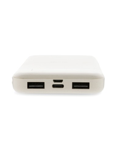 Powerbank inalámbrico de plástico reciclado...