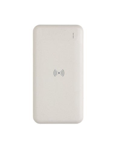 Powerbank inalámbrico de plástico reciclado...