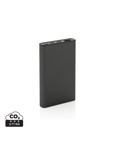 Powerbank Terra RCS de aluminio reciclado 5.000 mAh