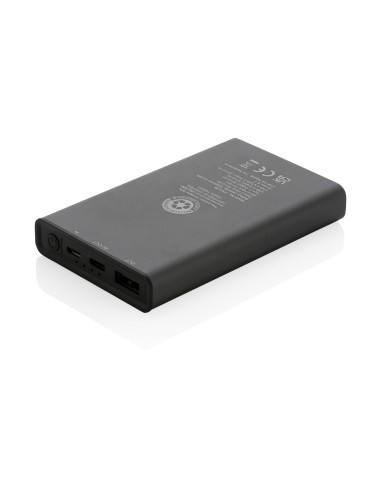 Powerbank Terra RCS de aluminio reciclado 5.000...