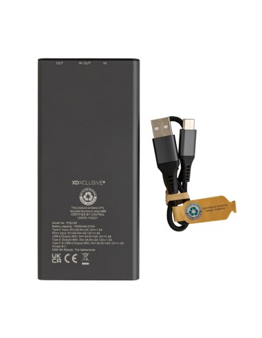 Powerbank Terra RCS aluminio reciclado 18W...