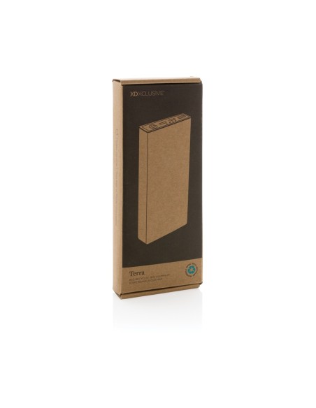 Powerbank Terra RCS aluminio reciclado 18W 10.000 mAh
