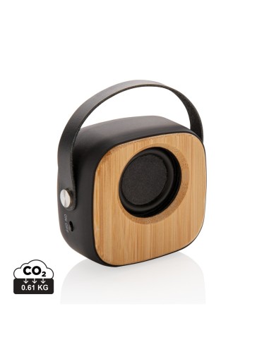 Altavoz inalámbrico moderno Bambú 3W