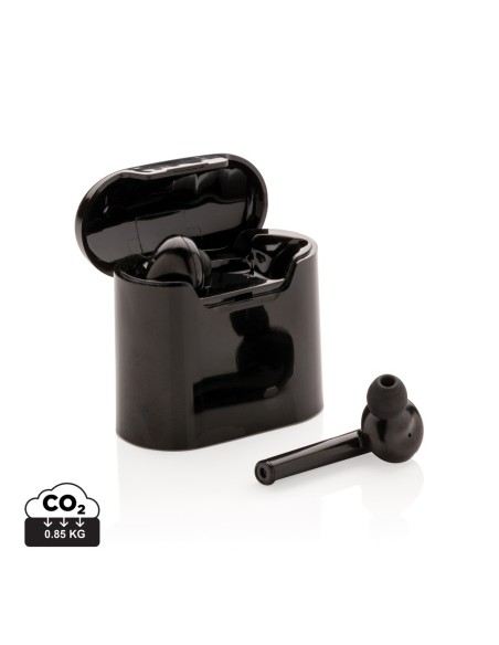 Auriculares inalámbricos Liberty en caja de carga