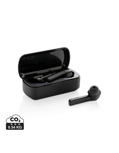 Auriculares Free Flow TWS con caja de carga