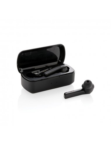 Auriculares Free Flow TWS con caja de carga