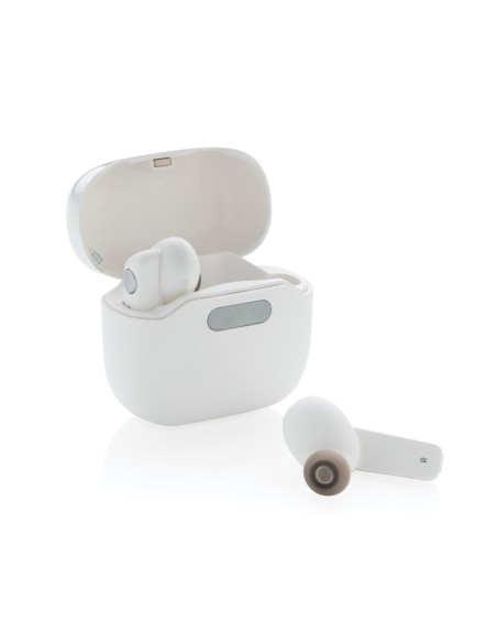 Auriculares TWS en estuche de carga esterilizante UV-C
