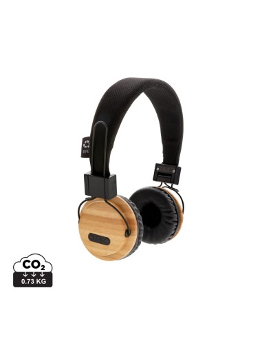 Auriculares inalámbricos bambú