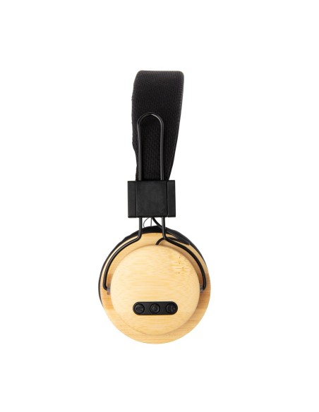 Auriculares inalámbricos bambú