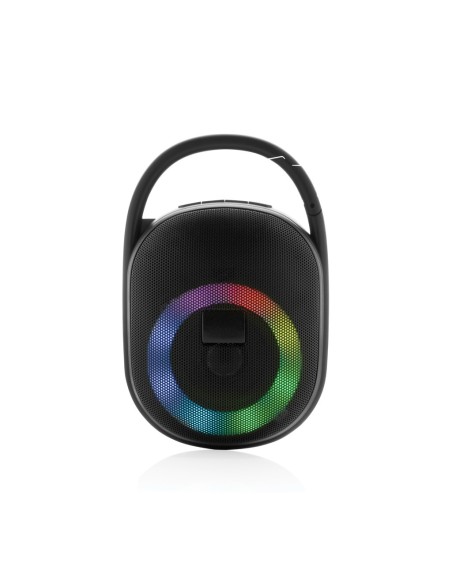 Altavoz de plástico reciclado RCS Lightboom 5W Clip