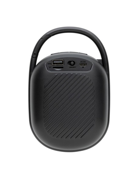 Altavoz de plástico reciclado RCS Lightboom 5W Clip