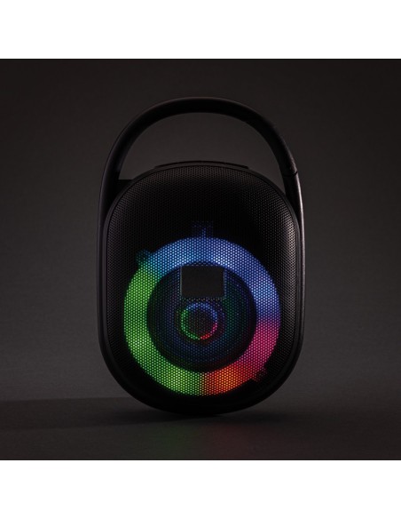 Altavoz de plástico reciclado RCS Lightboom 5W Clip