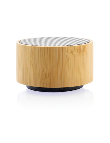 Altavoz inalámbrico 3W bambú y RCS