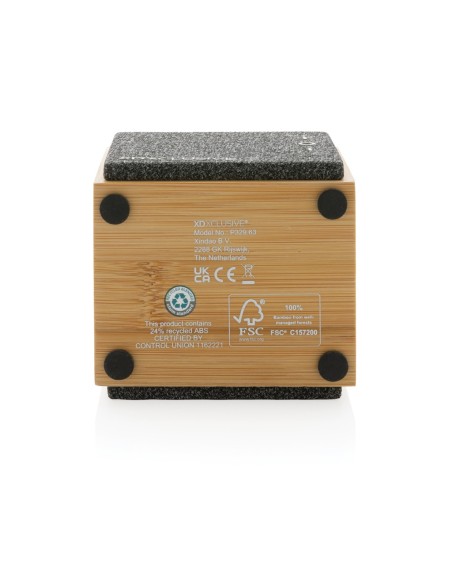 Altavoz Wynn inalámbrico 5W de bambú