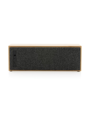 Altavoz Wynn inalámbrico 10W de bambú
