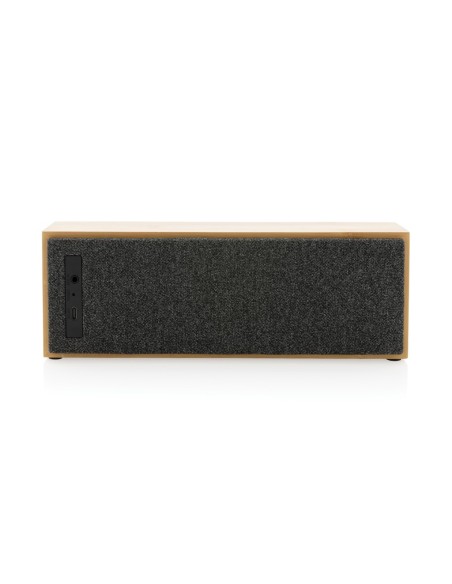 Altavoz Wynn inalámbrico 10W de bambú