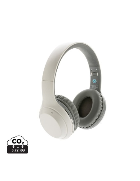 Auriculares de plástico reciclado estándar RCS